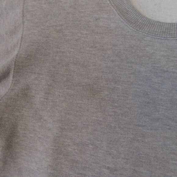 John Galt Sweatshirt Womens Small Gray Cropped Crewneck Oversized California - Picture 4 of 9